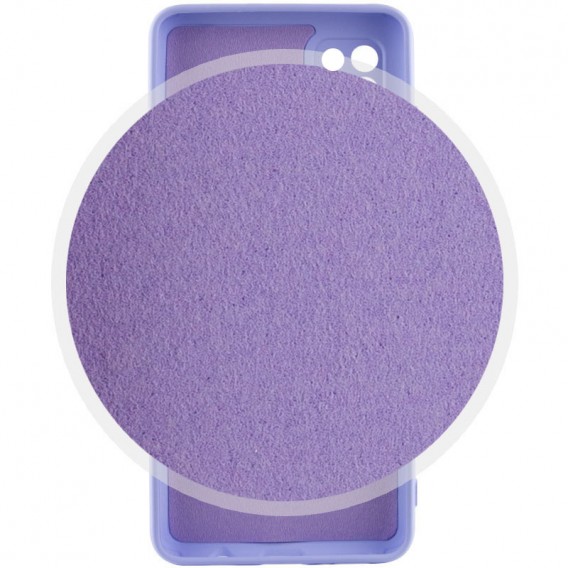 Чохол Silicone Cover Lakshmi (AA) для Samsung Galaxy A31 Бузковий / Dasheen