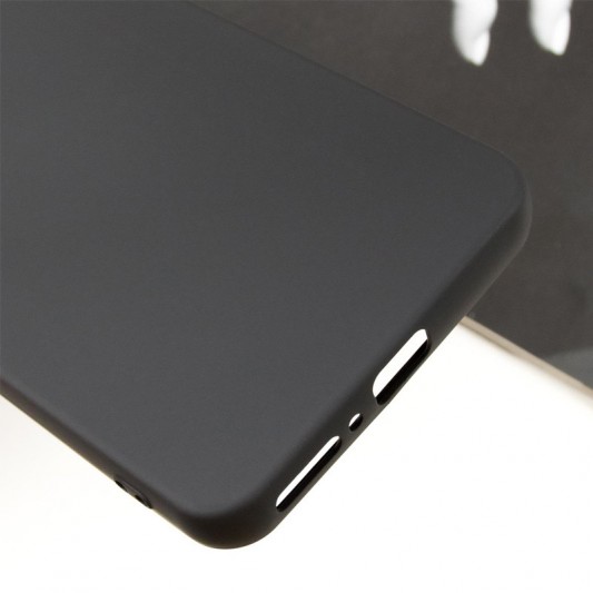 Чохол Silicone Cover Lakshmi (AA) для Xiaomi Redmi Note 10 / Note 10s / Poco M5s Чорний / Black - зображення 2 