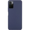 Чохол Silicone Cover Lakshmi (AA) для Xiaomi Redmi 10 Синій / Midnight Blue