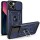 Ударостійкий чохол Camshield Serge Ring для Apple iPhone 13 (6.1") Синій