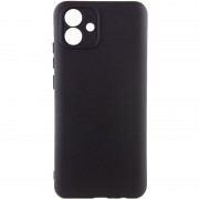 Чохол TPU GETMAN Liquid Silk Full Camera для Samsung Galaxy A04e Чорний / Black