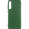 Чохол TPU GETMAN Liquid Silk для Samsung Galaxy A50 (A505F) / A50s / A30s Зелений / Dark green