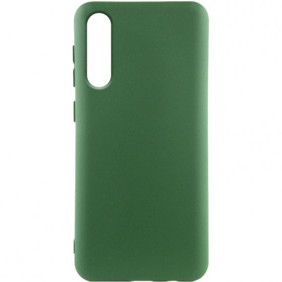 Чохол TPU GETMAN Liquid Silk для Samsung Galaxy A50 (A505F) / A50s / A30s Зелений / Dark green