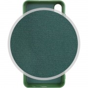 Чохол TPU GETMAN Liquid Silk для Samsung Galaxy A50 (A505F) / A50s / A30s Зелений / Dark green
