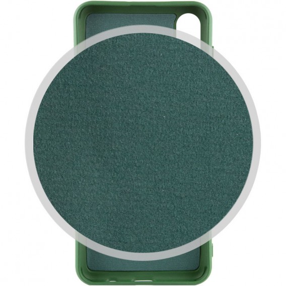 Чохол TPU GETMAN Liquid Silk для Samsung Galaxy A50 (A505F) / A50s / A30s Зелений / Dark green