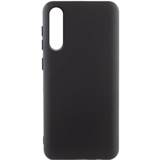 Чехол TPU GETMAN Liquid Silk для Samsung Galaxy A50 (A505F) / A50s / A30s Черный / Black