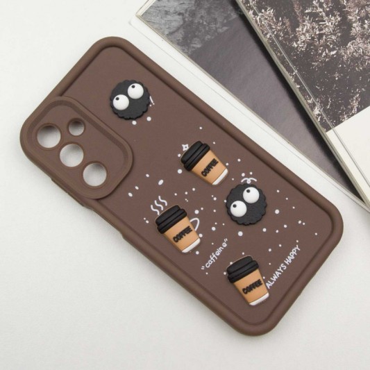 Чохол TPU Toys Case для Xiaomi Redmi Note 11 Pro 4G/5G / 12 Pro 4G Brown / Always Happy - зображення 1 