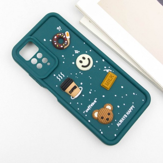 Чохол TPU Toys Case для Xiaomi Redmi Note 11 Pro 4G/5G / 12 Pro 4G Pine Green / Always Happy - зображення 2 