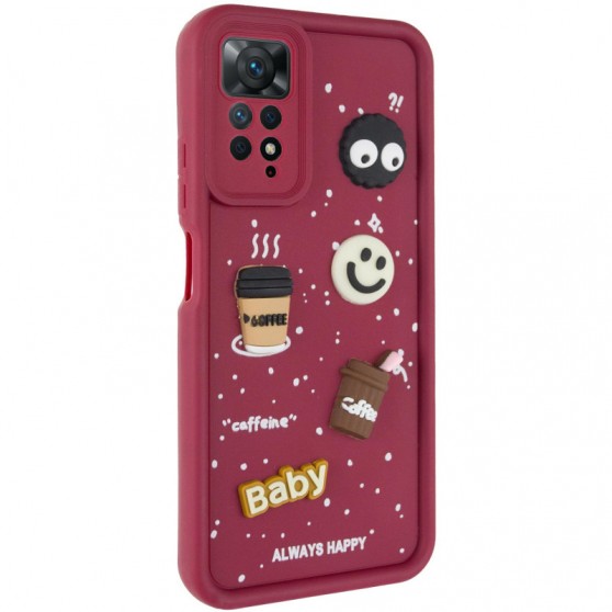 Чохол TPU Toys Case для Xiaomi Redmi Note 11 Pro 4G/5G / 12 Pro 4G Red / Always Happy