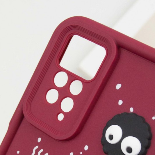 Чохол TPU Toys Case для Xiaomi Redmi Note 11 Pro 4G/5G / 12 Pro 4G Red / Always Happy - зображення 4 