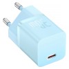 Блок питания Baseus GaN5 Fast Charger (mini) 30W (1USB-C) + кабель Type-C to Type-C (P10110902) Galaxy Blue