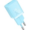 Блок питания Baseus GaN5 Fast Charger (mini) 30W (1USB-C) + кабель Type-C to Type-C (P10110902) Galaxy Blue