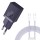 СЗУ Baseus GaN5 Fast Charger (mini) 30W (1USB-C) + кабель Type-C to Type-C (P10110902) Midnight Purple