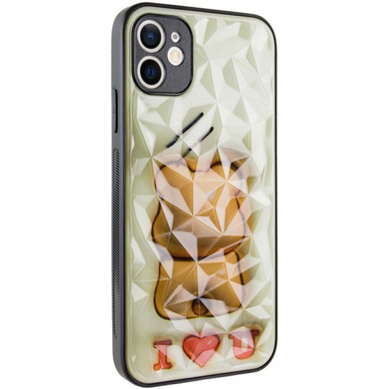 TPU+PC чехол Prisma Fluffie для Apple iPhone 11 (6.1") Bear