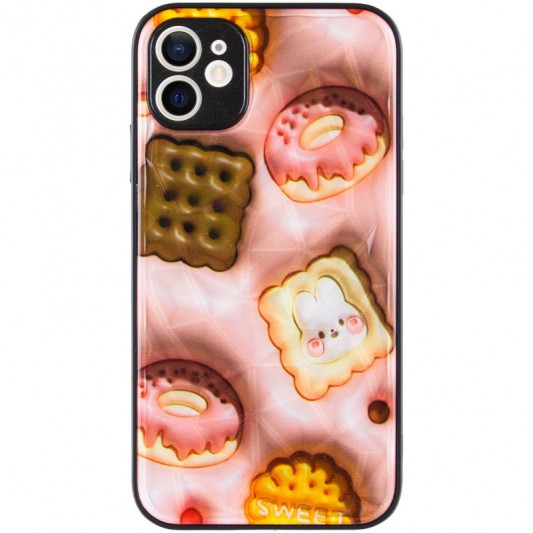 TPU+PC чехол Prisma Fluffie для Apple iPhone 11 (6.1") Sweet - изображение 1
