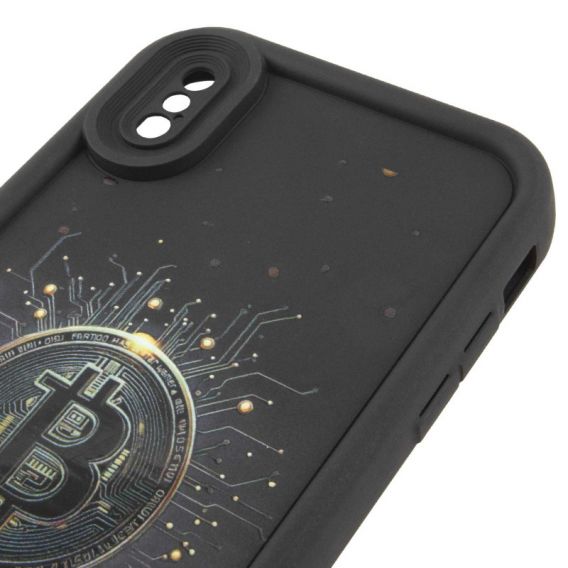 Силиконовый чехол для iPhone XS Max Prestige (Bitcoin)