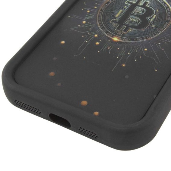 Силиконовый чехол для iPhone XS Max Prestige (Bitcoin)