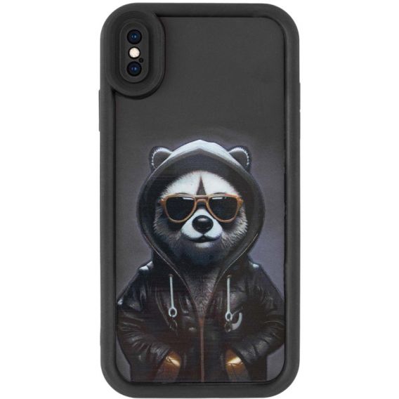 Силиконовый чехол для iPhone XS Max Prestige (Panda)