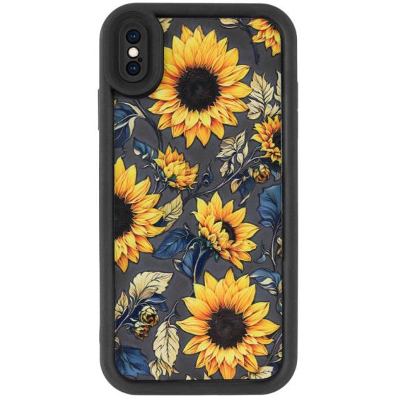 Силиконовый чехол для iPhone XS Max Prestige (Sunflower)
