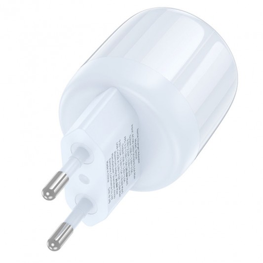 СЗУ Borofone BA93A Lustrous PD20W+QC3.0 (1USB-A/1C) Blue - изображение 1