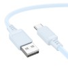 Дата кабель Borofone BX115 Lotto USB to Type-C 3A (1m) Blue