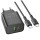 СЗУ Borofone BA88A Navy PD20W+QC3.0 (1USB-A/1C) + кабель Type-C to Type-C Black