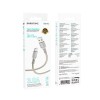 Дата кабель Borofone BX116 Certain USB to Type-C 3A (1m) Gray