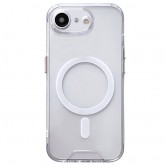 Чохол TPU Space Case with MagSafe для Apple iPhone 16e / 17e (6.1") Прозорий Чохол TPU Space Case with MagSafe для Apple iPhone 16e / 17e (6.1") Прозорий