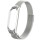 Ремінець Milanese Loop Design для Xiaomi Mi Band 8 Silver