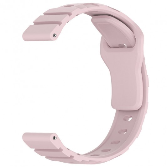 Силиконовый ремешок Defense для Smart Watch 20mm Light Pink - изображение 2