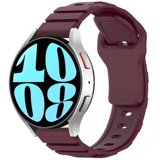 Силиконовый ремешок Defense для Smart Watch 20mm Plum