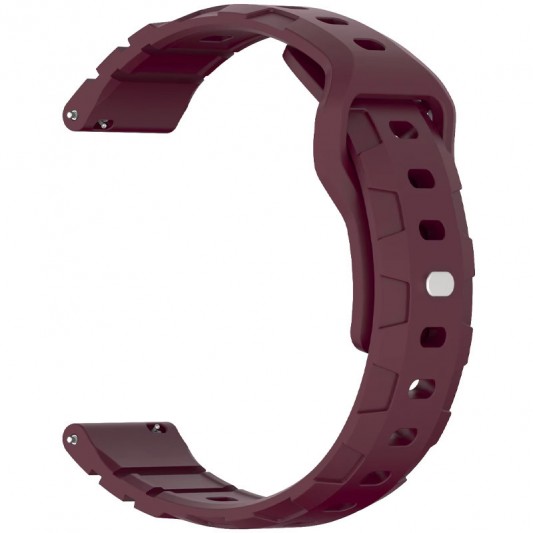 Силиконовый ремешок Defense для Smart Watch 20mm Plum - изображение 1