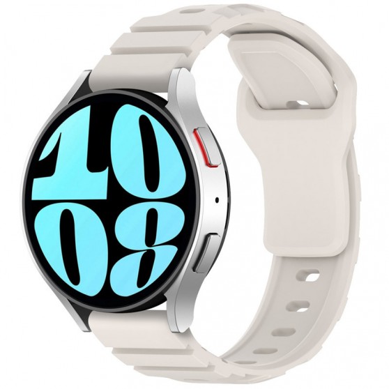 Силиконовый ремешок Defense для Smart Watch 20mm Antique White