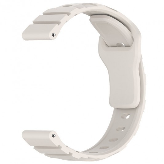 Силиконовый ремешок Defense для Smart Watch 20mm Antique White - изображение 2