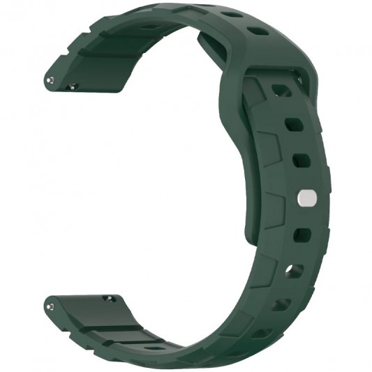 Силиконовый ремешок Defense для Smart Watch 20mm Pine green - изображение 1
