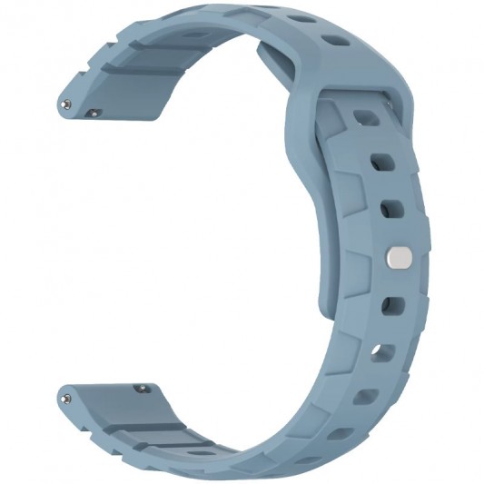 Силиконовый ремешок Defense для Smart Watch 20mm Light Blue - изображение 1