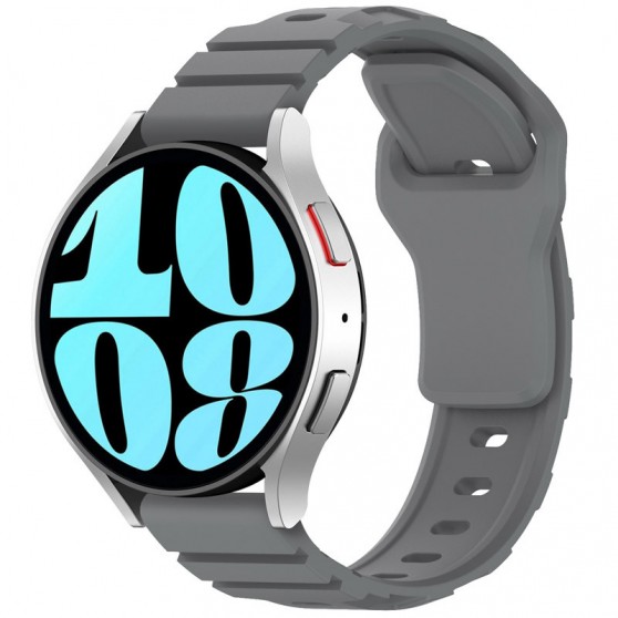 Силиконовый ремешок Defense для Smart Watch 20mm Grey