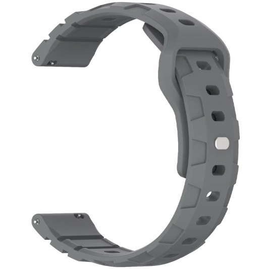 Силиконовый ремешок Defense для Smart Watch 20mm Grey - изображение 1