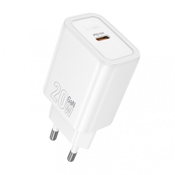 СЗУ Hoco N60 Gentle PD20W (1USB-C) White
