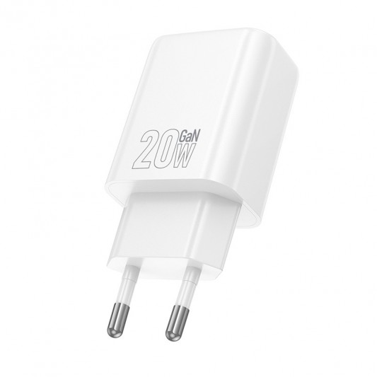 СЗУ Hoco N60 Gentle PD20W (1USB-C) White - изображение 2