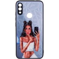 TPU+PC чехол Prisma Ladies для Xiaomi Redmi Note 7 / Note 7 Pro / Note 7s Black in White