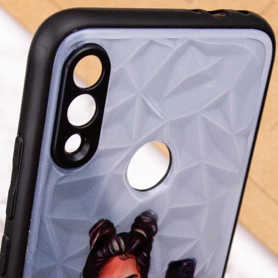 TPU+PC чохол Prisma Ladies для Xiaomi Redmi Note 7 / Note 7 Pro / Note 7s Black in White