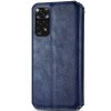 Кожаный чехол-книжка GETMAN Cubic (PU) для Xiaomi Redmi Note 11 Pro 4G/5G / 12 Pro 4G Синий