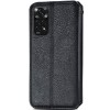 Кожаный чехол-книжка GETMAN Cubic (PU) для Xiaomi Redmi Note 11 Pro 4G/5G / 12 Pro 4G Черный