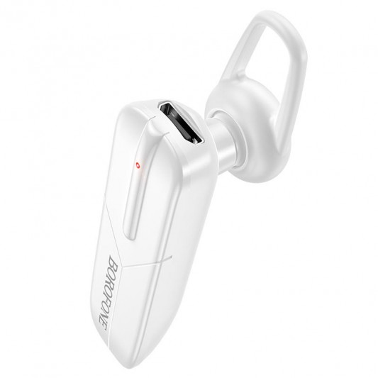Bluetooth Гарнитура Borofone BC36 Lucky Белый Bluetooth Гарнитура Borofone BC36 Lucky Белый - изображение 1