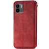 Шкіряний чохол-книжка GETMAN Cubic (PU) для Xiaomi Redmi A1 / A2 Червоний