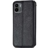 Кожаный чехол-книжка GETMAN Cubic (PU) для Xiaomi Redmi A1 / A2 Черный