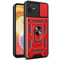 Ударостійкий чохол Camshield Serge Ring для Samsung Galaxy A04 Червоний