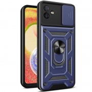 Ударопрочный чехол Camshield Serge Ring для Samsung Galaxy A04 Синий
