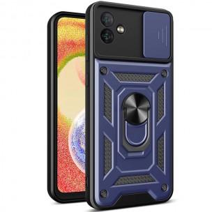 Ударопрочный чехол Camshield Serge Ring для Samsung Galaxy A04 Синий
